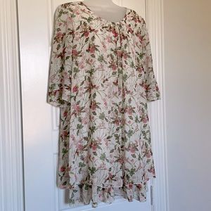 Slip on Dress with Roses 🌹 🥀 🌹